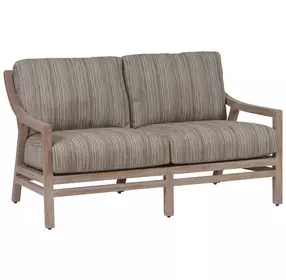 Stillwater Cove Brown Outdoor 57" Loveseat