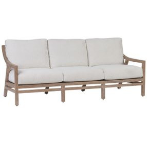 Stillwater Cove Ivory 83" Outdoor Sofa