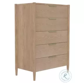 Sinclair Natural 5 Drawer Chest