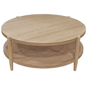 Sinclair Natural Round Coffee Table