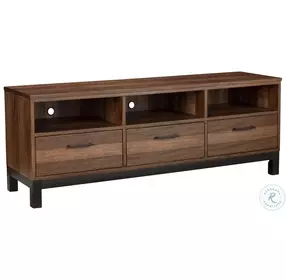 Weston Light Distressed Pine TV Stand