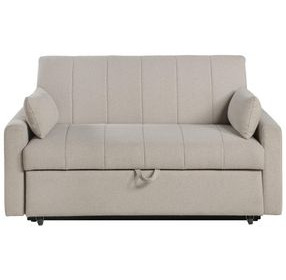 Portland Latte Boucle Sleeper Sofa Bed