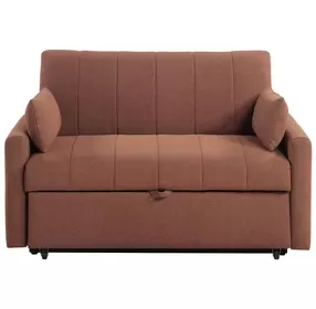 Portland Copper Boucle Sleeper 60" Sofa Bed