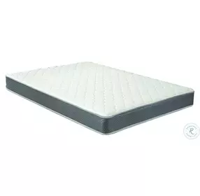 Quimby White 7" Innerspring Quilted Full Mattress