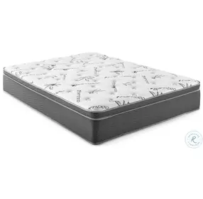 Sommet White Bamboo Euro Top Memory Foam 13" Twin Mattress