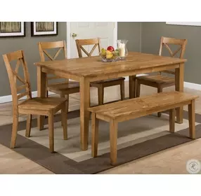 Simplicity Honey Dining Room Set
