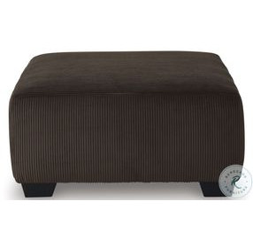 Firescrest Chocolate Oversized Accent Ottoman