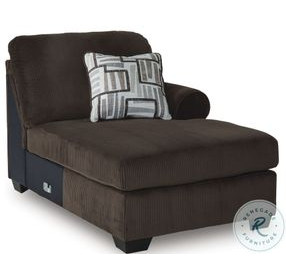 Firescrest Chocolate RAF Corner Chaise