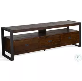 Ember Grace Dark Brown 78" TV Console