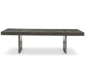 Polus Zeno and Graphite Rectangular Cocktail Table