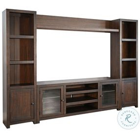 Havenstead Dark Brown 112" Entertainment Wall