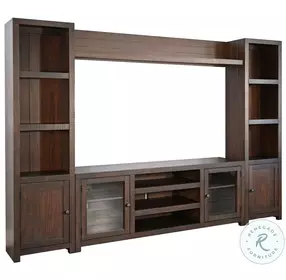 Havenstead Dark Brown 112" Entertainment Wall
