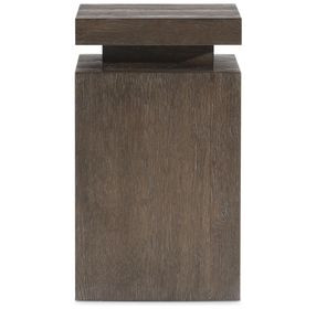 Outline Brown End Table