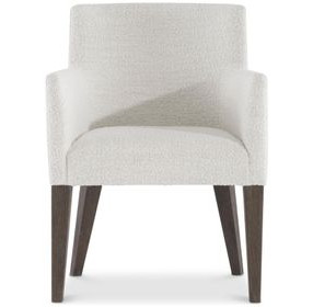 Outline Cream Performance Fabric Arm Chair