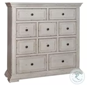 Big Valley Whitestone 10 Drawer Chesser
