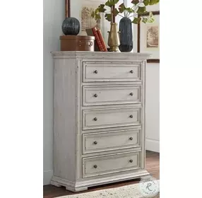 Big Valley Whitestone 5 Drawer Chest
