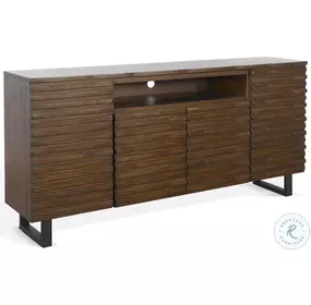 Havenstead Dark Brown 72" Media Console