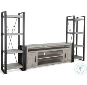 Elmcrest Gray 126" Entertainment Wall