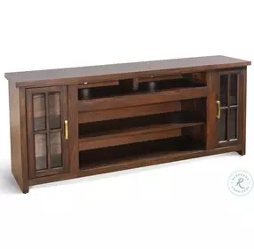 Noble Elm Dark Brown 76" Media Console