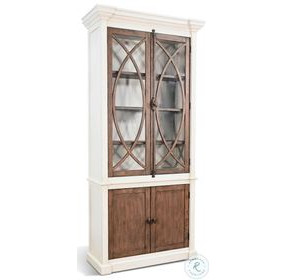 Majestic Manor White 6 Shelf Pier