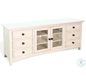 Ember Grace White 62" Media Console