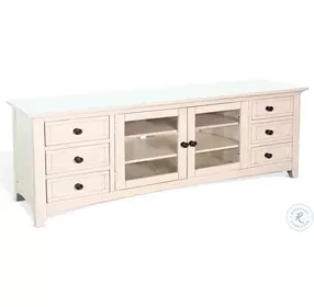 Willow Nest White 82" Media Console