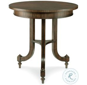Chelsea Club Cognac Swan Walk Lamp Table