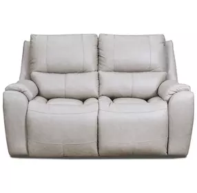 Westchester Platinum 67" Power Reclining Loveseat with Power Headrest and USB Charging