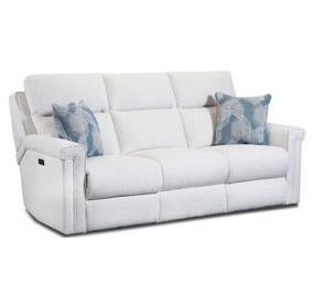 Madison Telluride Stone 88" Zero Gravity Power Reclining Sofa with USB Charging