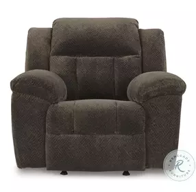 Frohn Chocolate Rocker Recliner