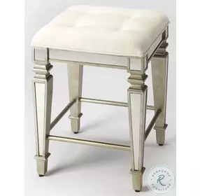 Celeste Silver Counter Stool