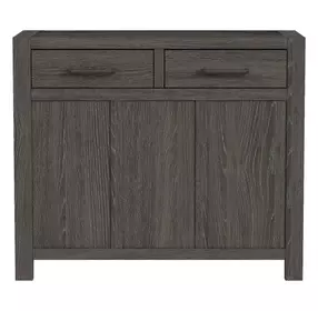 Flex Reclaimed Chevron Server with USB Charging