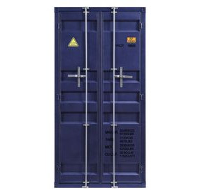 Cargo Blue 2 Door Wardrobe