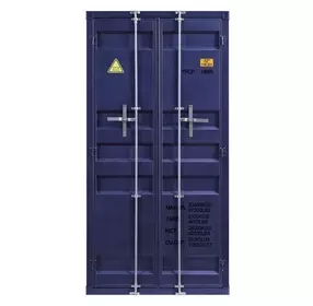 Cargo Blue 2 Door Wardrobe