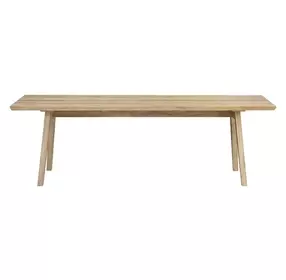 Arcadia Antique Oak 96" Rectangular Dining Table