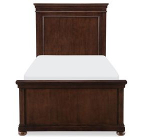Canterbury 2.0 Warm Cherry Twin Panel Bed