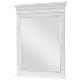 Canterbury 2.0 Natural White Rectangular Dresser Mirror
