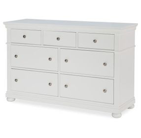 Canterbury 2.0 Natural White 7 Drawer Dresser