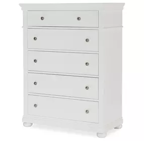Canterbury 2.0 Natural White 5 Drawer Chest