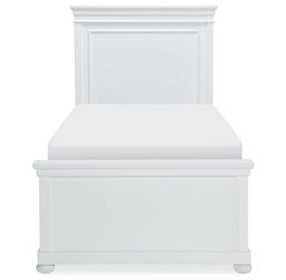 Canterbury 2.0 Natural White Twin Panel Bed