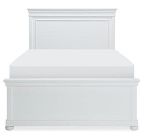 Canterbury 2.0 Natural White Full Panel Bed