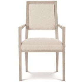 Axiom Cream Upholstered Arm Chair Set of 2