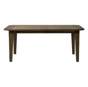 Hearthstone Tobacco Extendable Rectangular Leg Dining Table