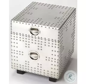 Iconic Silver File Cabinet