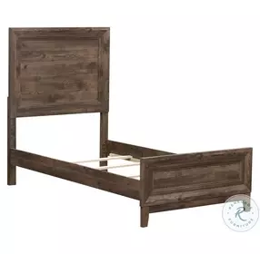 Ridgecrest Cobblestone Twin Panel Bed