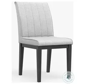 Cove Vintage Black And Gray Upholstered Side Chair Set Of 2