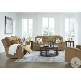 Kanlow Honey Reclining Living Room Set