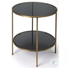 Butler Loft Roxanne Iron and Glass End Table