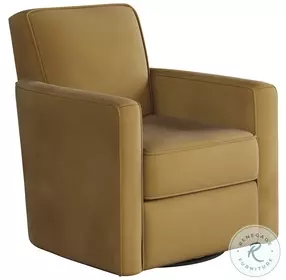 Bella Gold Harvest Straight Arm Swivel Glider Chair