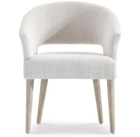 Lucerne Beige Performance Fabric Upholstered Arm Chair